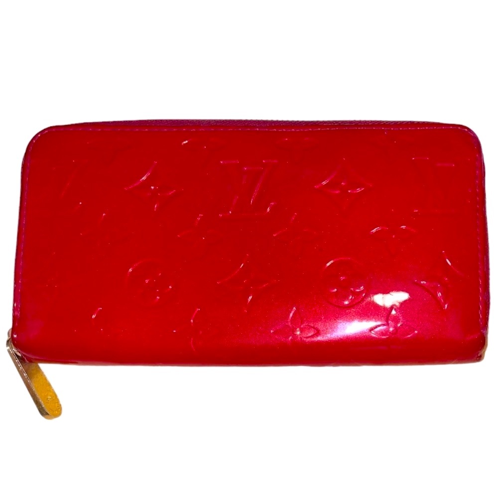 Louis Vuitton Red Embossed Wallet - Picture 12 of 16